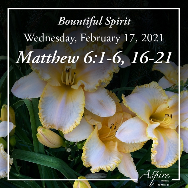 Ash Wednesday - Bountiful Spirit Reading and Reflection