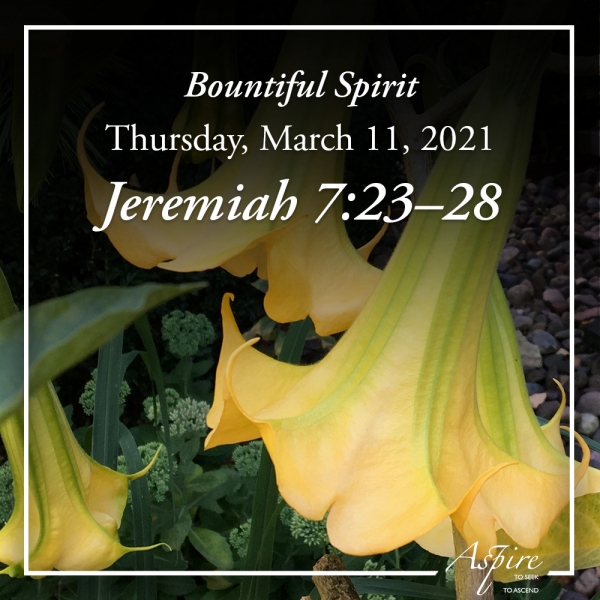 Bountiful Spirit - March 11, 2021